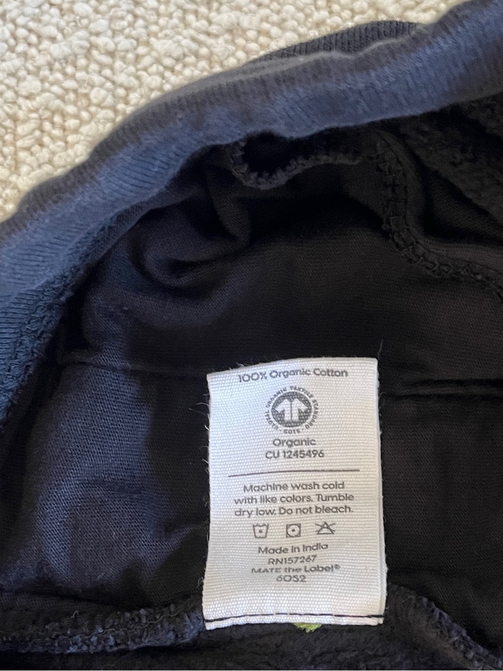 MATE Organic Fleece Pocket Short - Picture 6 of 6